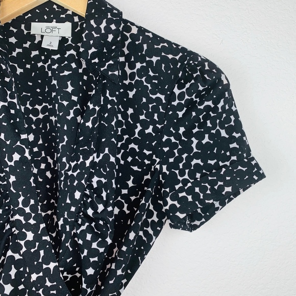 Ann Taylor LOFT Wrap Blouse - Picture 4 of 4